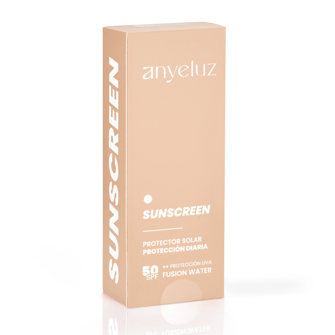ANYELUZ PROTECTOR SOLAR SPF50+ FUSION WATER - TONO MEDIUM 50ml